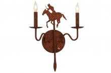 2nd Avenue Designs White 140038 - 13" Wide High Plains Rider 2 Light Wall Sconce