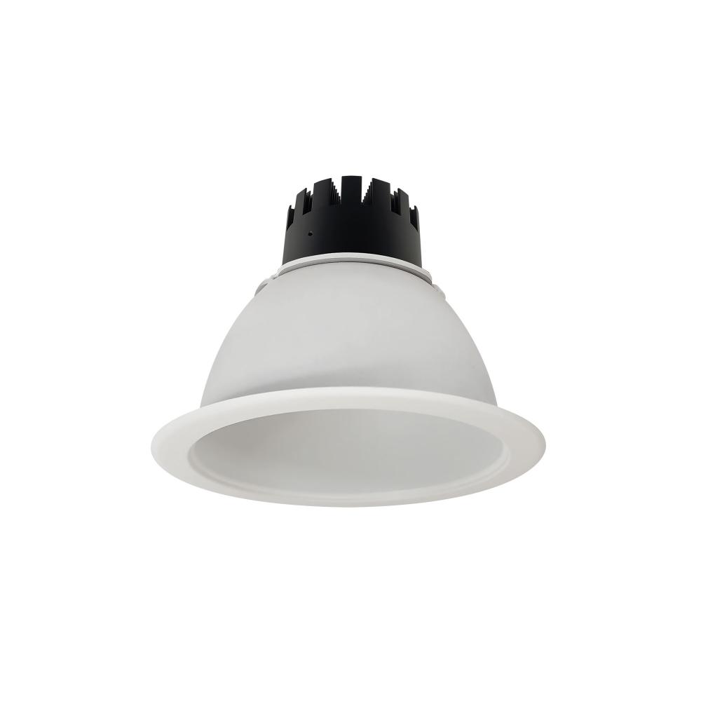 6" Sapphire III Round Open Reflector, 2500lm, 3000K, Narrow Flood Optic, Haze Reflector/Black