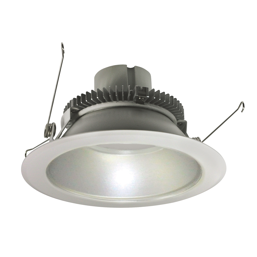 6" Cobalt Click Round Retrofit Reflector, 750lm / 10W, 4000K, Haze Reflector / White Flange,