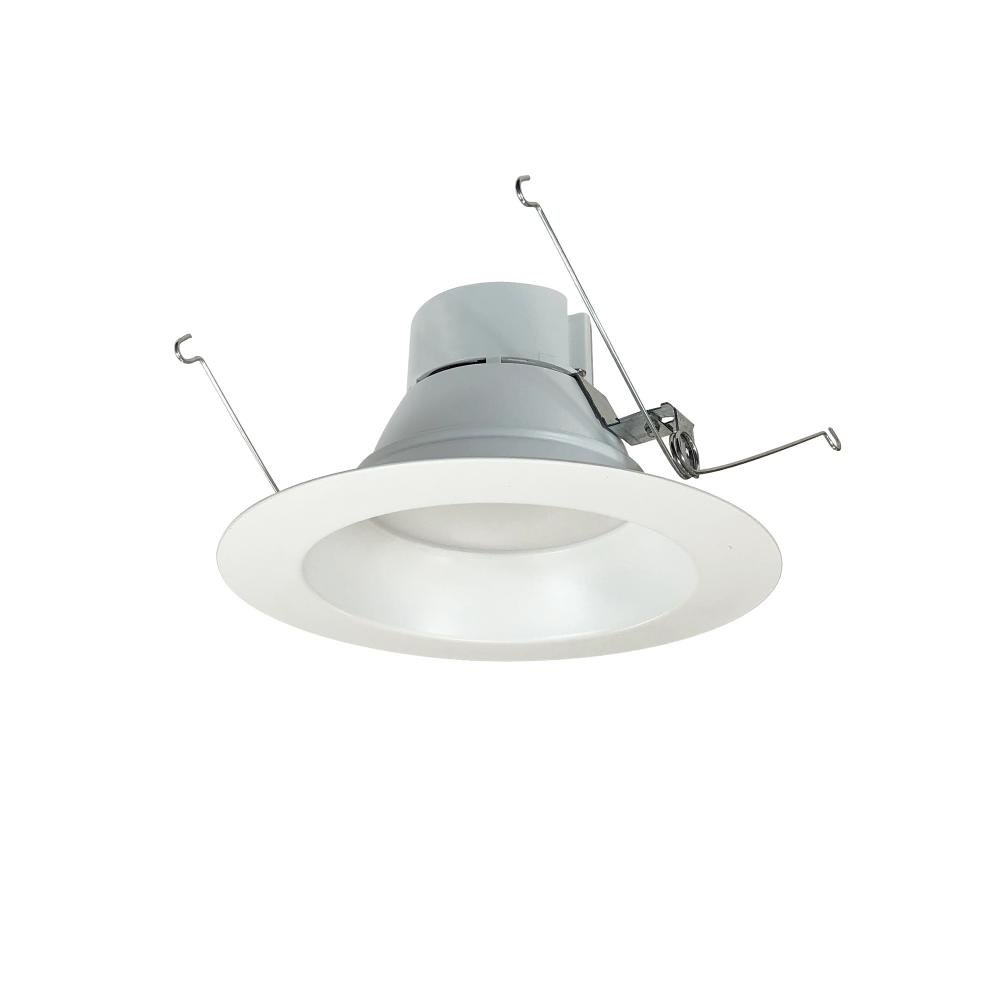 5"/6" Onyx TW Retrofit Reflector, 1100lm / 15.5W, Selectable CCT, White finish