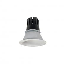 Nora NC3-41L330NMPW - 4" Sapphire III Round Open Reflector, 2500lm, 3000K, Narrow Flood Optic, Matte Powder White