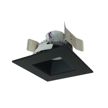 Nora NLCBC2-556CDBB/A - 5" Cobalt Click Square Retrofit Reflector with Square Aperture, 900lm / 12W, Comfort Dim, Black