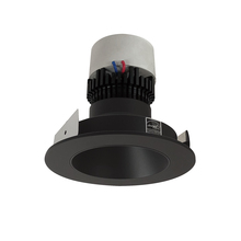 Nora NPR-4RNDC27XBB - 4" Pearl LED Round Retrofit Reflector, 1000lm / 12W, 2700K, Black Reflector / Black Flange