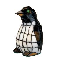 Meyda Blue 18470 - 8"H Penguin Accent Lamp
