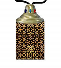 Meyda Blue 210713 - 5" Wide Tortola Lantern