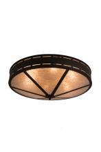 Meyda Blue 254942 - 42" Wide Craftsman Prime Flushmount