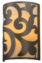 Meyda Blue 254972 - 8" Wide Rickard Wall Sconce