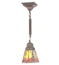 Meyda Blue 49101 - 5"Sq Prairie Dragonfly Mini Pendant.609