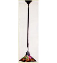 Meyda Blue 49113 - 10"Sq Prairie Dragonfly Pendant
