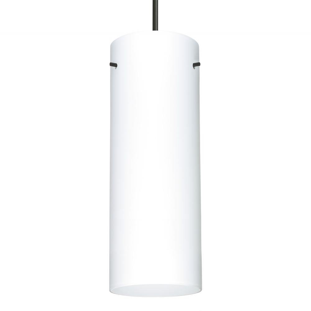 Besa Pendant Stilo 18 Black Opal Matte 1x150W MAX MAX E26 Base