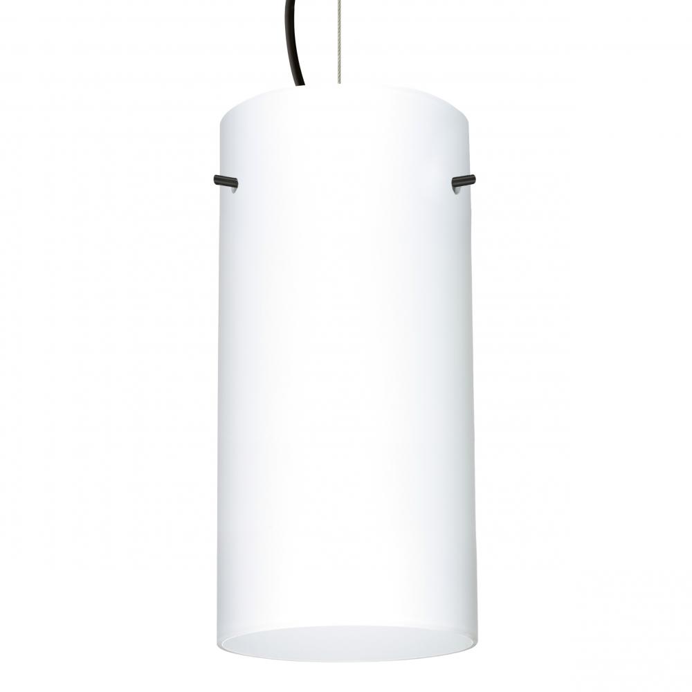Besa Cable Pendant Stilo 12 Black Opal Matte 1x150W MAX MAX E26 Base