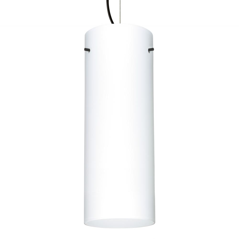 Besa Pendant Stilo 18 Black Opal Matte 1x150W MAX MAX E26 Base
