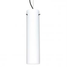 Besa Lighting 1KX-722407-BK - Besa Stilo 16 Pendant Opal Matte Black 1x100W MAX E26 Base