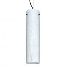 Besa Lighting 1KX-722419-BK - Besa Stilo 16 Pendant Carrera Black 1x100W MAX E26 Base