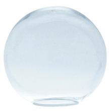 American De Rosa Lamparts P73 - 10IN-CLR ACRYLIC 4INN/LESS