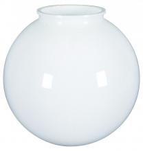 American De Rosa Lamparts P81 - 8IN WH ACRYLIC BALL 4IN FTR