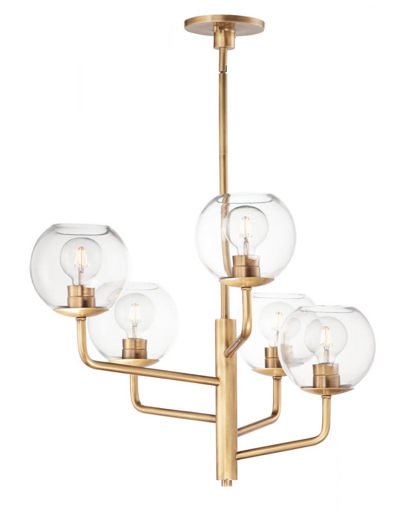 Branch 5-Light Up Chandelier