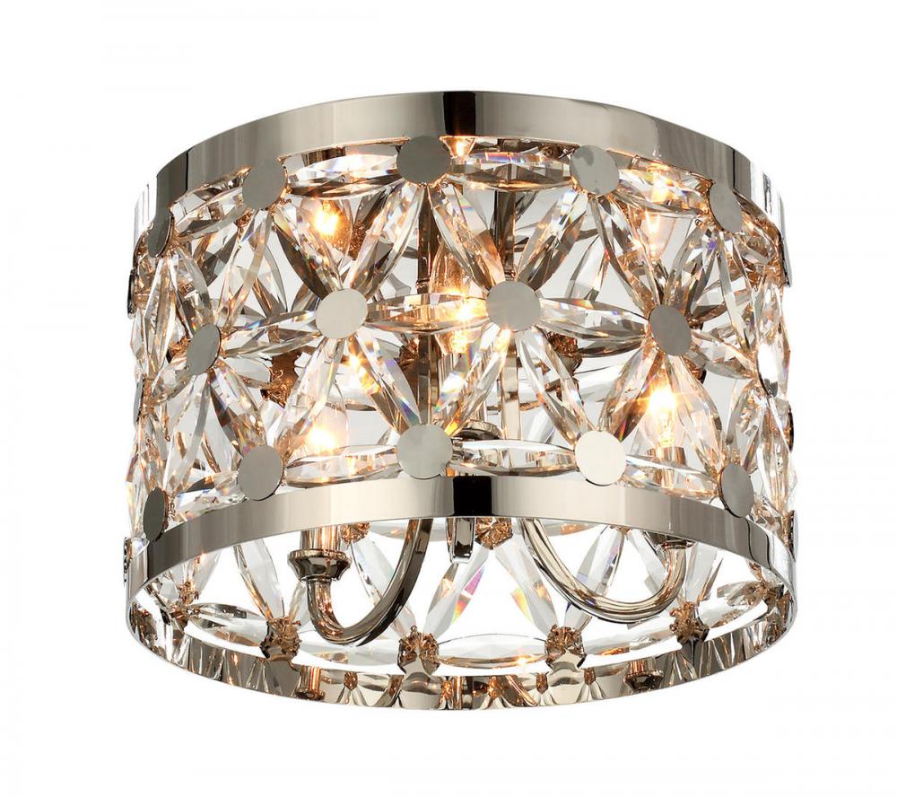 Cassiopeia 3-Light Flush