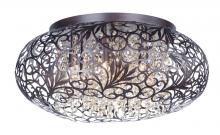 Maxim 24150CGOI - Arabesque 7-Light Flush Mount