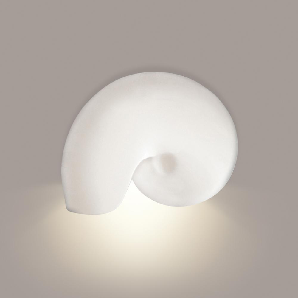 Nautilus Downlight Wall Sconce: Heat Treated Steel (E26 Base Dimmable LED (Bulb included))