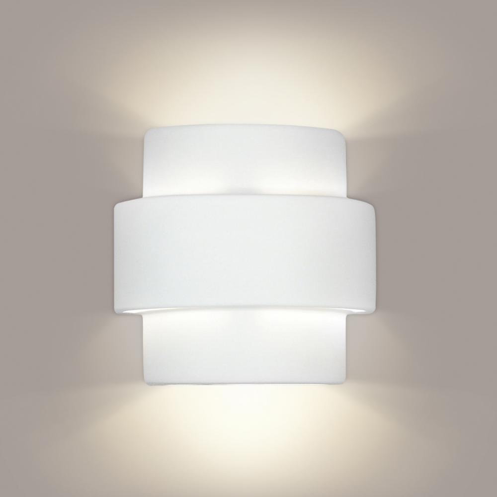 Santa Inez Wall Sconce: Heat Forged Copper (E26 Base Dimmable LED (Bulb included))