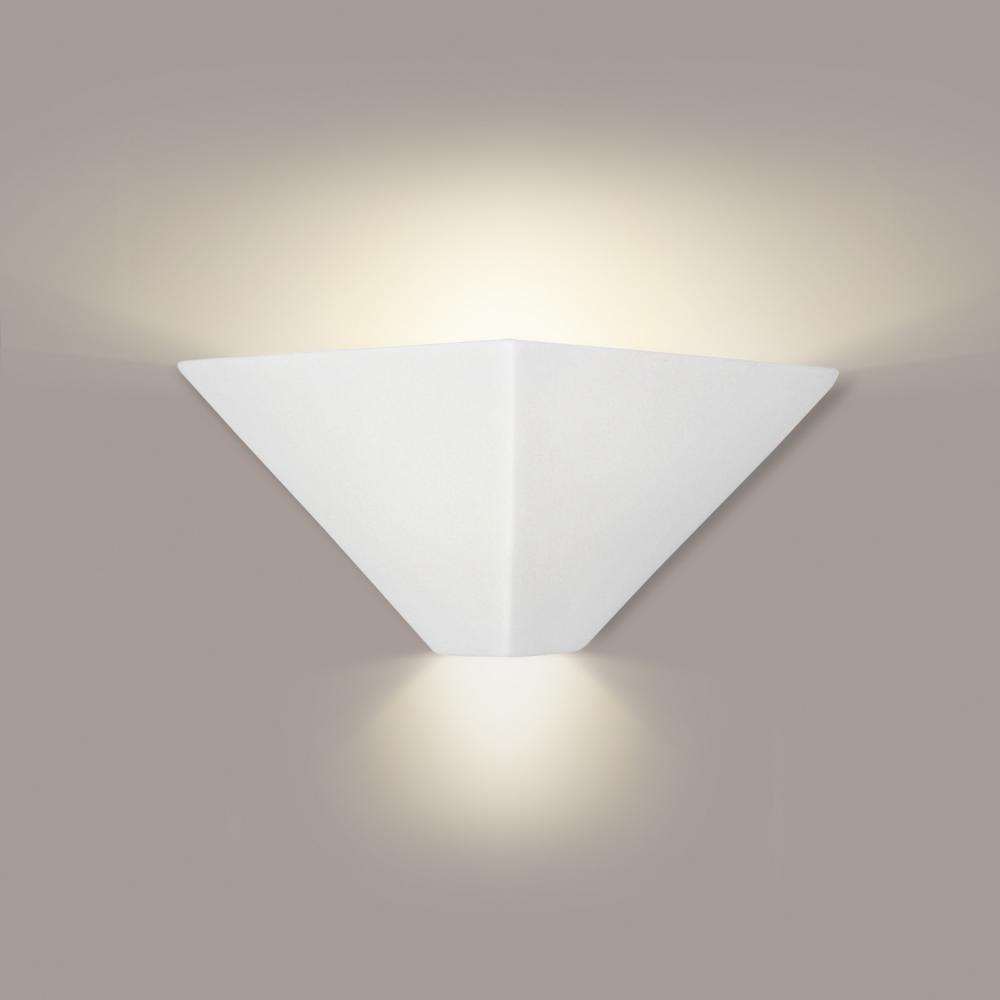 Java Wall Sconce: Poppy Orange