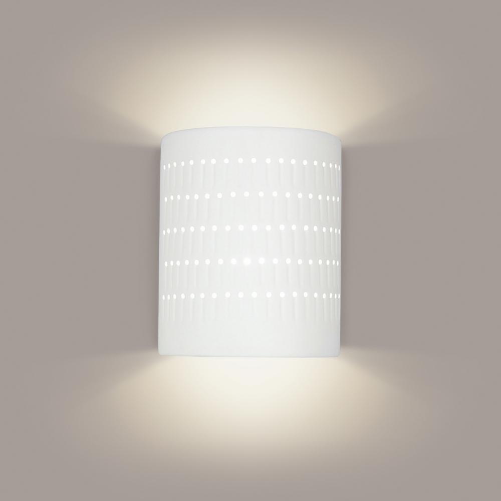 Samos Wall Sconce: Bisque with LED bulb included