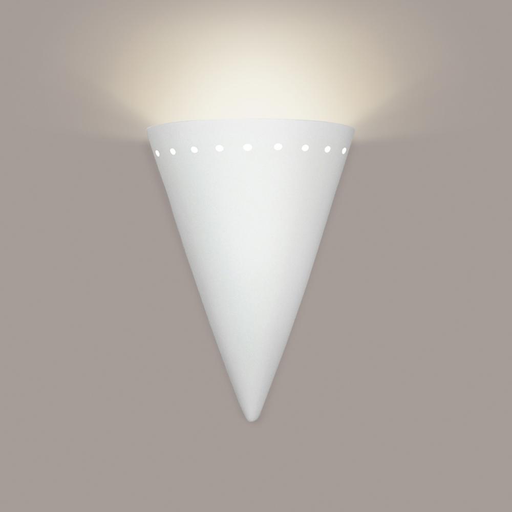 Zealandia Wall Sconce: Buckskin Leather