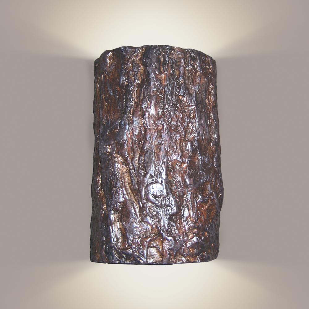 Bark Wall Sconce with LED bulb included