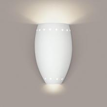 A-19 1504-1LEDE26 - Barbados Wall Sconce: Bisque with LED bulb included