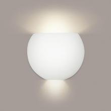 A-19 1602-1LEDE26-PO - Curacoa Wall Sconce: Poppy Orange (E26 Base Dimmable LED (Bulb included))