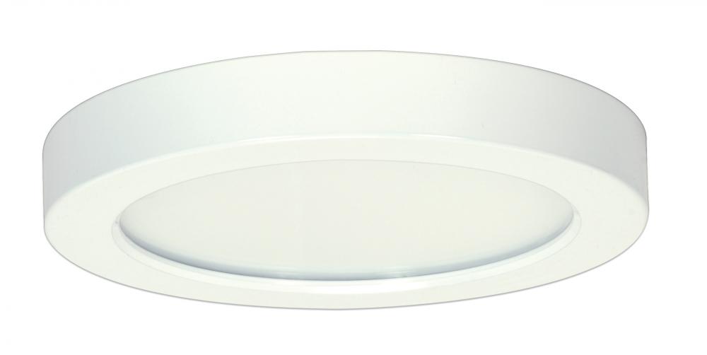 Blink - 13.5W- 7" Surface Mount LED - 5000K- Round Shape - White Finish - 120V
