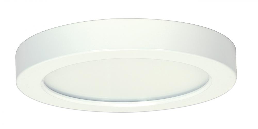 Blink - 13.5W- 7" Surface Mount LED - 4000K- Round Shape - White Finish - 120V