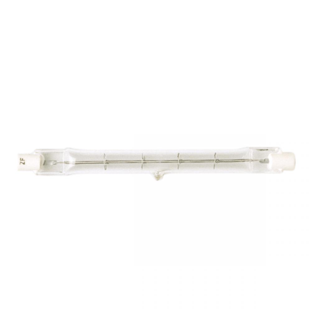500 Watt; Halogen; T3; Clear; 1500 Average rated hours; 9000 Lumens; Double Ended base; 240 Volt