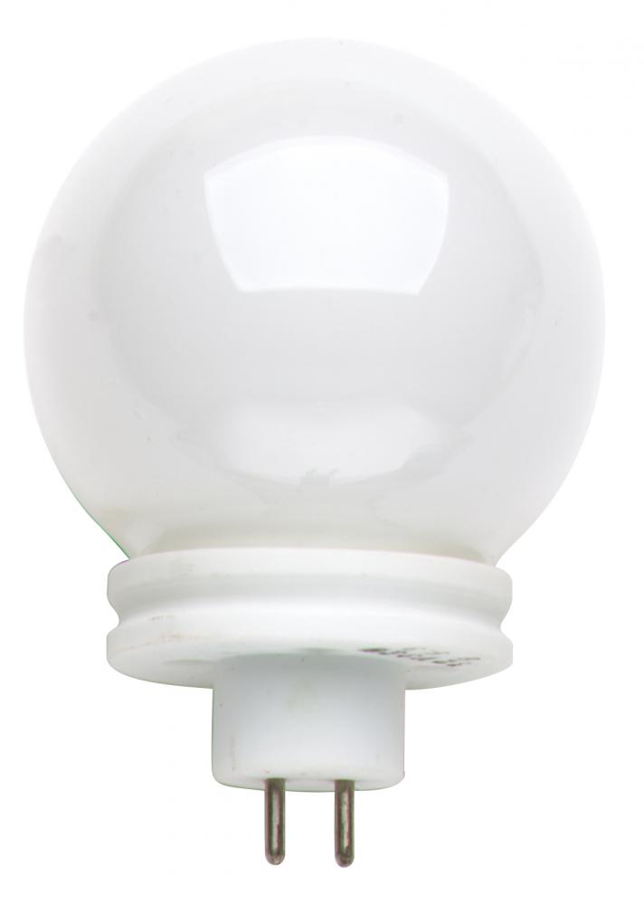 50 Watt; Halogen; G14; 2000 Average rated Hours; 940 Lumens; Miniature 2 Pin Round base; 12 Volt