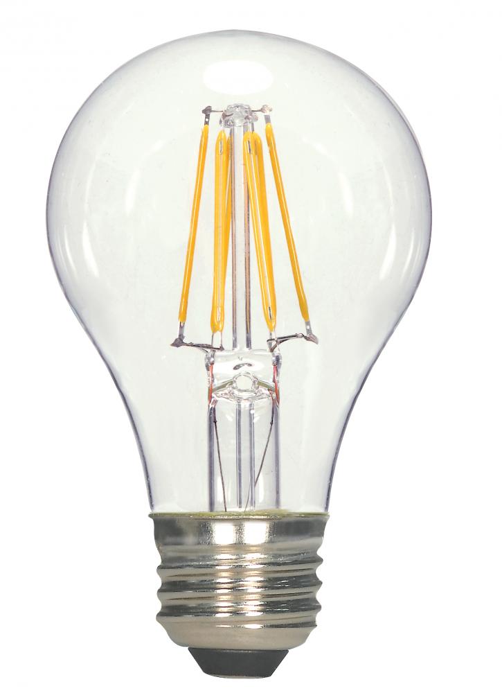 2.5 Watt A19 LED; Clear; Medium base; 2700K; 250 Lumens; 120 Volt