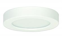 Satco Products Inc. S29320 - Blink - 10.5W- 5.5" Surface Mount LED - 2700K- Round Shape - White Finish - 120V