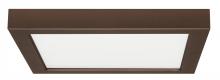 Satco Products Inc. S29342 - Blink - 18.5W- 9" Surface Mount LED - 2700K- Square Shape - Bronze Finish - 120V