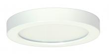 Satco Products Inc. S29655 - Blink - 13.5W- 7" Surface Mount LED - 4000K- Round Shape - White Finish - 120V