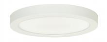 Satco Products Inc. S29690 - Blink - 18.5W- 9" Surface Mount LED - 4000K- Round Shape - White Finish - 120V