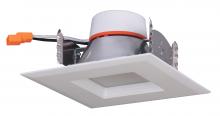 Satco Products Inc. S29757 - 9 watt LED Downlight Retrofit; 4 inch square shape; 3000K; 120 volt