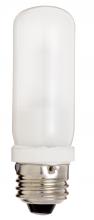 Satco Products Inc. S3476 - 75 Watt; Halogen; T10; Frosted; 2000 Average rated Hours; 1420 Lumens; Medium base; 120 Volt; Carded