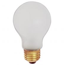 Satco Products Inc. S3932 - 100 Watt A19 Incandescent; Frost; 5000 Average rated hours; 960 Lumens; Medium base; 130 Volt;