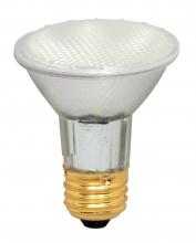 Satco Products Inc. S4130 - 39 Watt; Halogen; PAR20; Frosted; 1500 Average rated hours; 500 Lumens; Medium base; 120 Volt