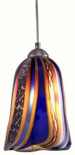 Oggetti Luce 18-156A - FIORE, COBALT, SN, DOME
