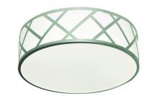 AFX Lighting, Inc. HVNF21LAJUDSN-MSBB - HAVEN 21'' FLUSHMOUNT LED 42W 120-277V-Satin Nickel