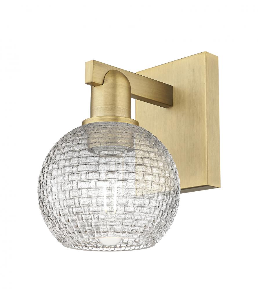 Athens - 1 Light - 6 inch - Brushed Brass - Sconce