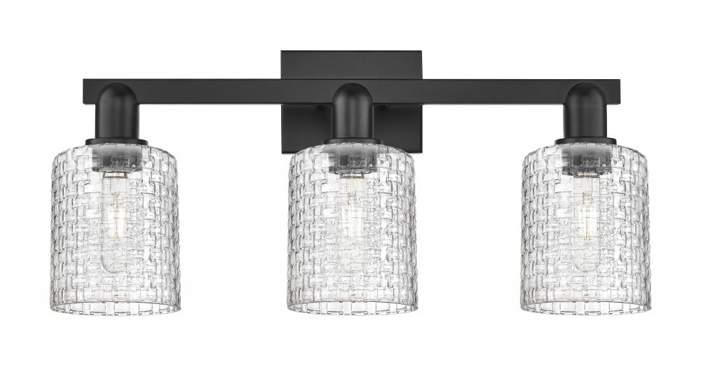 Cobbleskill - 3 Light - 24 inch - Antique Copper - Bath Vanity Light
