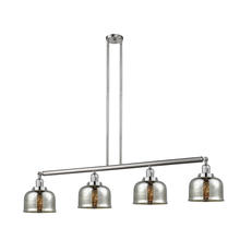 Innovations Lighting 214-SN-G78 - Bell - 4 Light - 53 inch - Brushed Satin Nickel - Stem Hung - Adjustable Island Light
