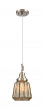 Innovations Lighting 447-1P-SN-G146 - Chatham - 1 Light - 7 inch - Brushed Satin Nickel - Mini Pendant